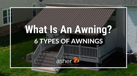 What Is An Awning? 6 Types Of House Awnings