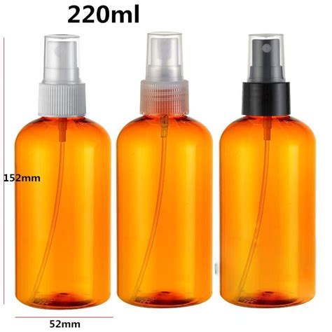 220 ml Orange spray bottle Liquid plastic spray bottle R24 Empty ...