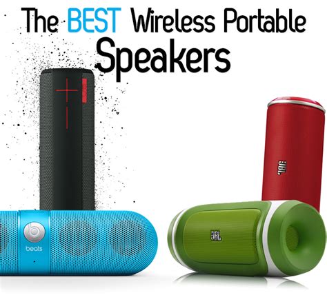 The Best Wireless Portable Speakers: The Definitive Guide — Gadgetmac