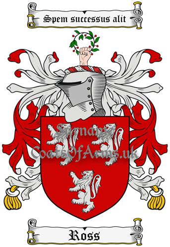 Ross (Scotland) Coat of Arms (Family Crest) Image Download