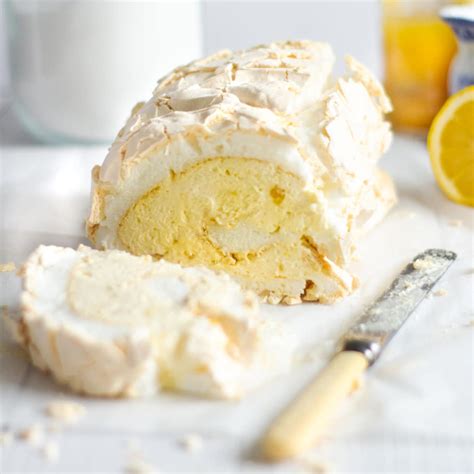 Easy Lemon Meringue Roulade - Apply to Face Blog