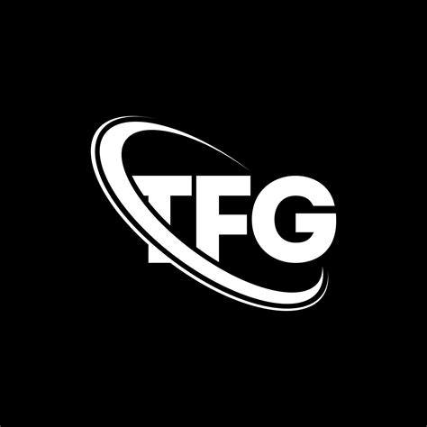 TFG logo. TFG letter. TFG letter logo design. Initials TFG logo linked with circle and uppercase ...