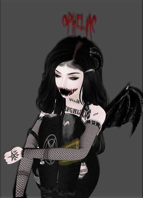 Morfuil on IMVU. Artworks in 2019. Gothic anime, Dark, Halloween Aesthetic Girl HD phone ...