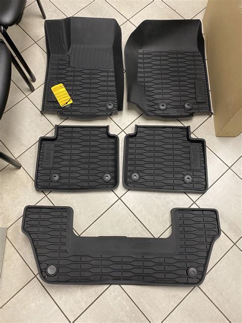 2021-2022 Jeep Grand Cherokee L (3 Row) Mopar All-Weather Floor Mats 82216152AC Parts for Sale ...