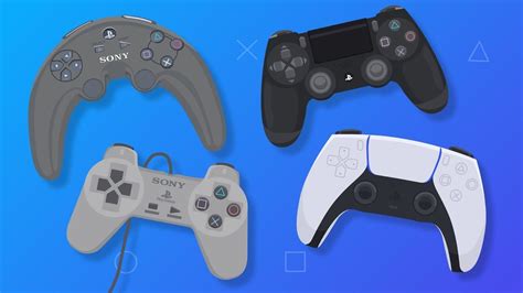 Evolution of PlayStation Controllers (Animation) - YouTube