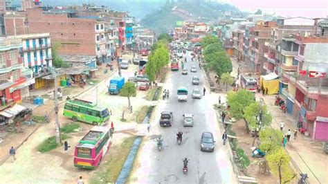 Damauli in 1 minute, Tanahun Prithivi Highway - YouTube