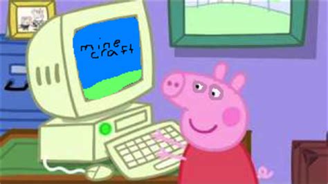 Peppa plays minecraft | Peppa Pig Fanon Wiki | FANDOM powered by Wikia