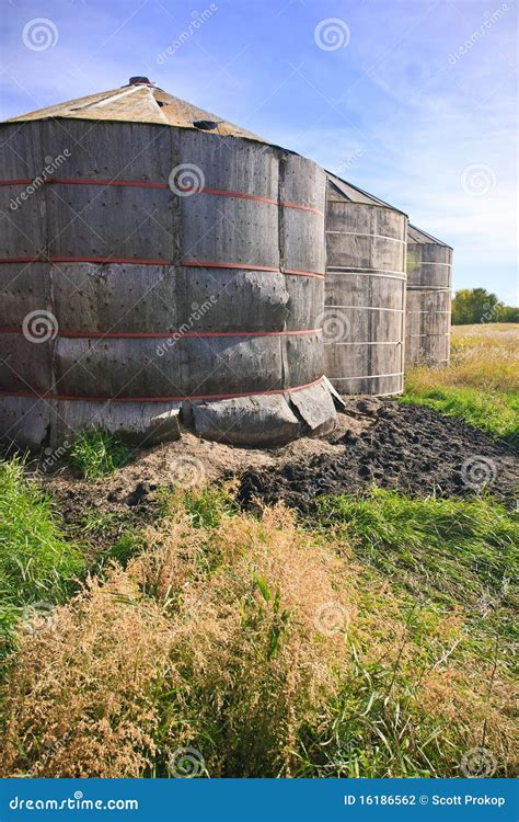 Wooden Grain Storage Bins stock photo. Image of farming - 16186562