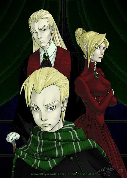 Malfoy Family - The Malfoy Family Fan Art (7415228) - Fanpop