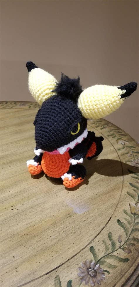 Nergigante Monster hunter world amigurumi Handmade plush Monster Hunter World, Cute Monsters ...