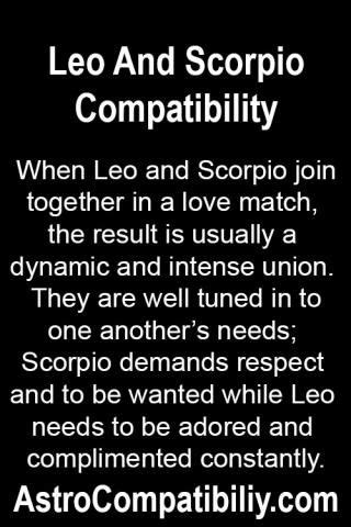 When Leo and Scorpio join together in a love match.... | Leo and ...