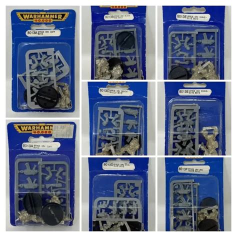 GAMES WORKSHOP WARHAMMER 40K Blister Space Orks NIB OOP (Blue w/ Yellow Logo) $34.99 - PicClick