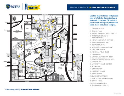 University Toledo Campus Map