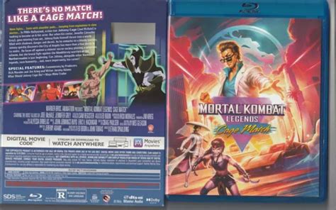 MORTAL KOMBAT LEGENDS: Cage Match (2023) Region Free US Blu Ray MINT EUR 7,33 - PicClick IT