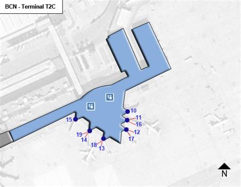 Terminal 2 Barcelona Airport T2 Map