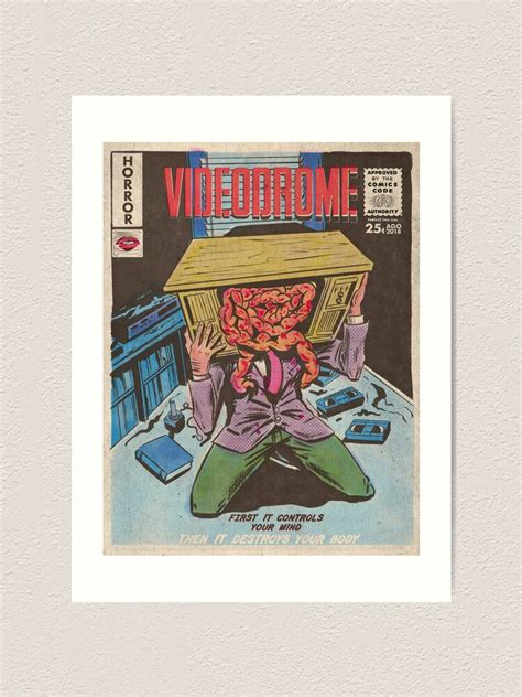 "Videodrome Movie Poster" Art Print for Sale by Nache | Redbubble