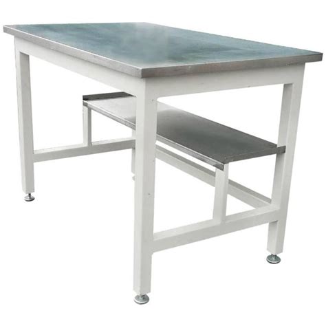 Stainless Steel Lab Work Table or Desk | Chairish