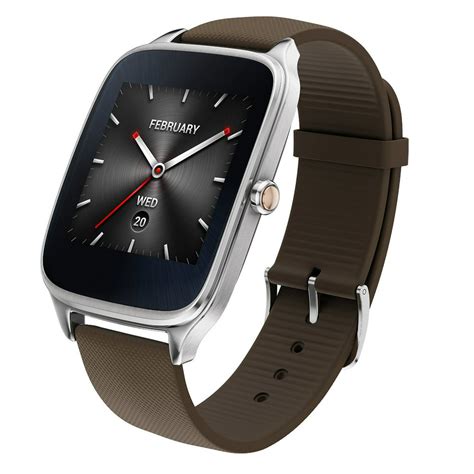 Refurbished ASUS ZenWatch 2 Smartwatch 1.63" Stainless Steel Silver ...