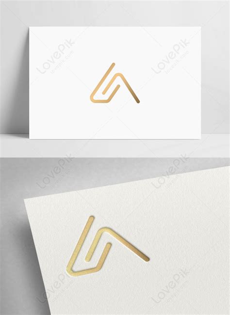 Abstract yellow letter a logo vector template image_picture free ...