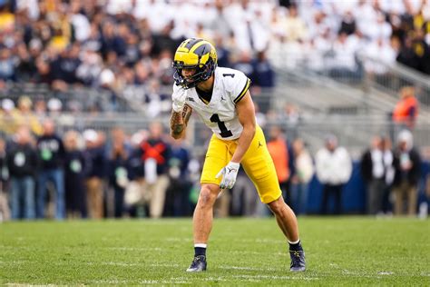 Roman Wilson injury update: Michigan wide receiver status for game vs ...