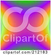Psychedelic Background Of Colorful Shapes Posters, Art Prints by - Interior Wall Decor #34162