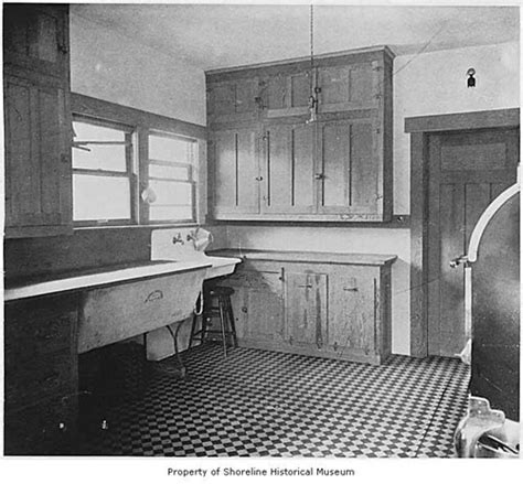 Drake family house, interior, kitchen, Lake Forest Park, 1… | Flickr