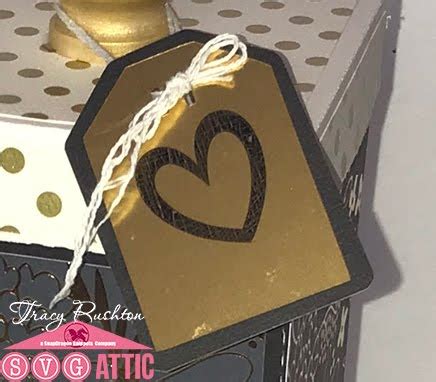 SVG Attic Blog: Box with Gold Foil