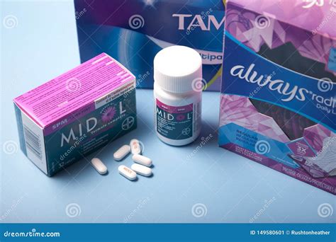 Period Pain Relief and Supplies Editorial Photo - Image of medical, midol: 149580601