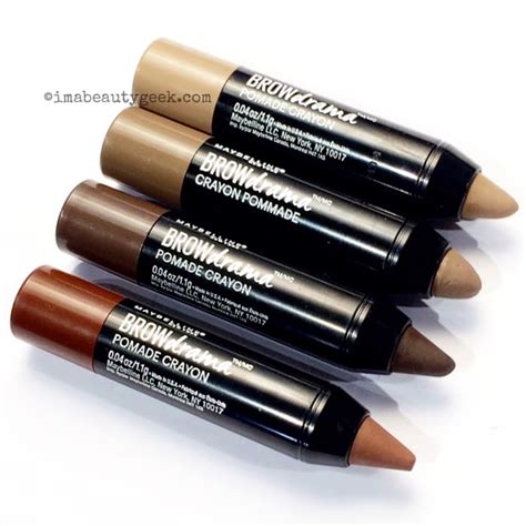 MAYBELLINE BROW DRAMA POMADE CRAYON - Beautygeeks