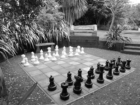 photographing New Zealand: giant chess board