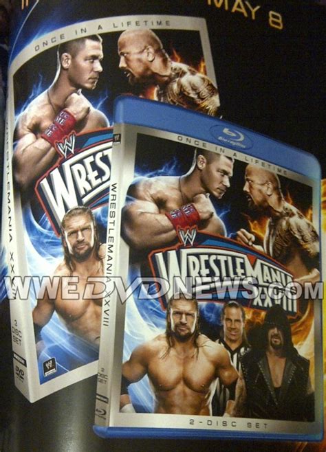 WWE WrestleMania 28 (XXVIII) DVD & Blu-ray Cover Revealed | Wrestling DVD Network