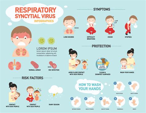 RSV,Respiratory syncytial virus infographic,illustration. 3239477 ...