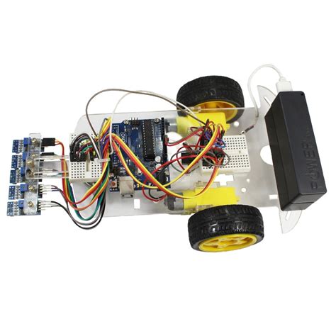 Robot seguidor de línea para Arduino + Código — Talos Electronics