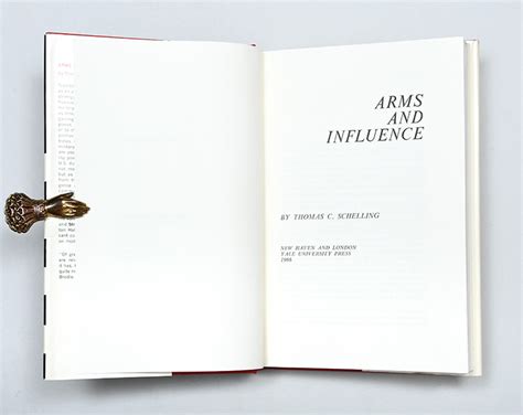 Arms and Influence. by SCHELLING, Thomas C. | Peter Harrington. ABA/ ILAB.