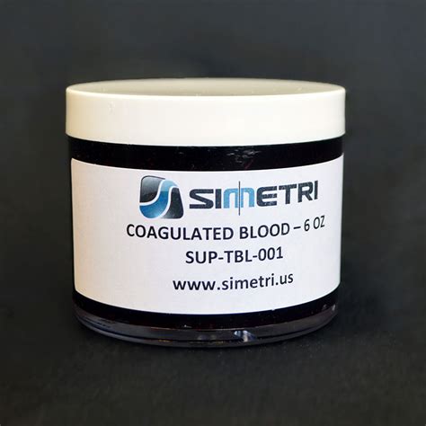 Coagulated Blood - 6 Oz - SIMETRI