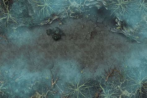 Dead forest - Shadowfell map, cave mouth | Inkarnate - Create Fantasy Maps Online