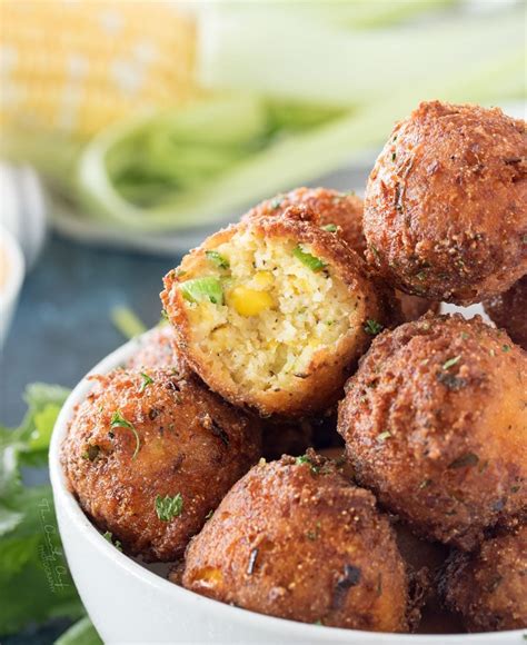 Sweet Corn Fritters with a Spicy Aioli - The Chunky Chef