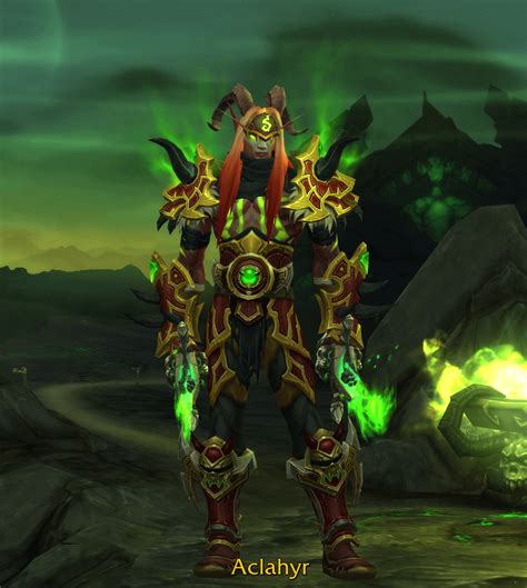 My demon hunter transmog, nothing too crazy just wanted to share ...