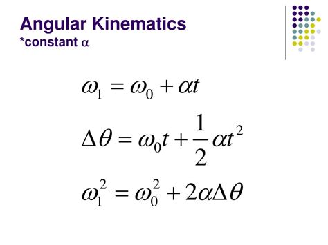 Angular Velocity Kinematic Equations