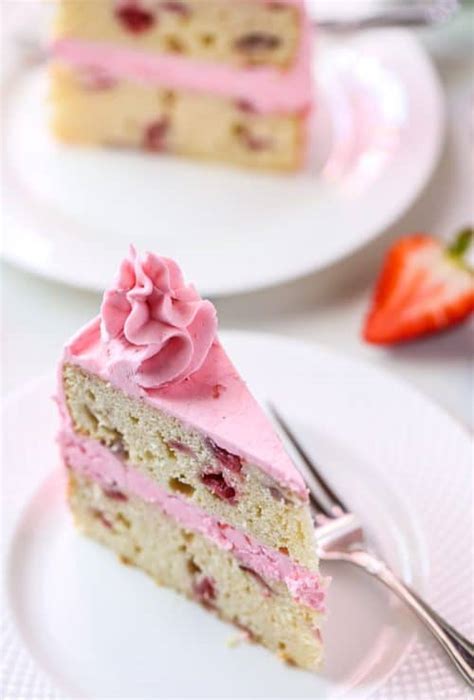 Strawberry Cake with Strawberry Frosting - A Classic Twist