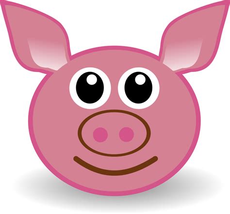 Cartoon Pig Head | Cute Piggy Images