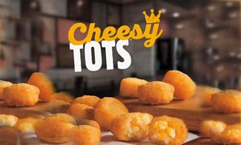 Cheesy Tots Canada at Burger King