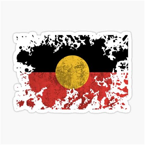 "Aboriginal Flag" Sticker for Sale by FirasChakroun | Redbubble