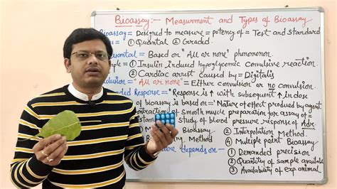 Bioassay (Part 02)= Measurement & Types of Bioassay | Matching Bioassay | Bracketing Bioassay ...