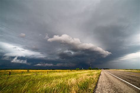 Weather drone footage shows massive storm forming over Texas