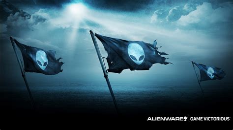 Alienware wallpaper, Alienware, computer, PC gaming, flag HD wallpaper ...