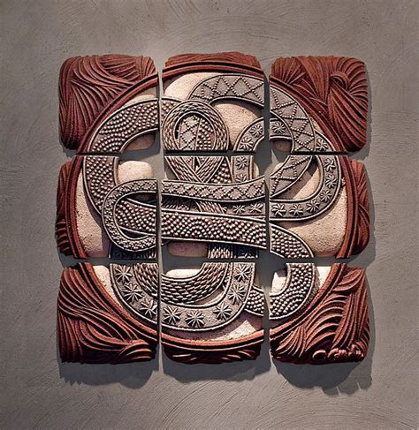 Infinity Squared by Christopher Gryder (Ceramic Wall Sculpture ...