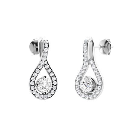 VVS Diamond Earrings For Women | Earrings | Diamondere (Natural & Certified)