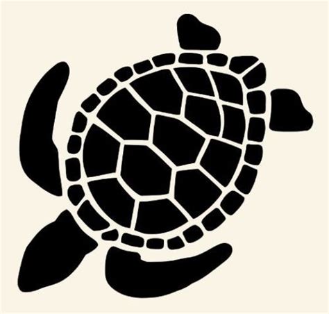 TURTLE-STENCIL-STENCILS-TURTLES-FLEXIBLE-TEMPLATE-ANIMAL-CRAFT-NEW-8-X-10 | Zentangle | Pinterest