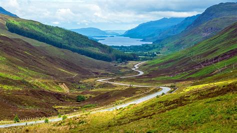 North Coast 500 Road Glen Docherty Loch Maree Highlands Scotland HD Travel Wallpapers | HD ...